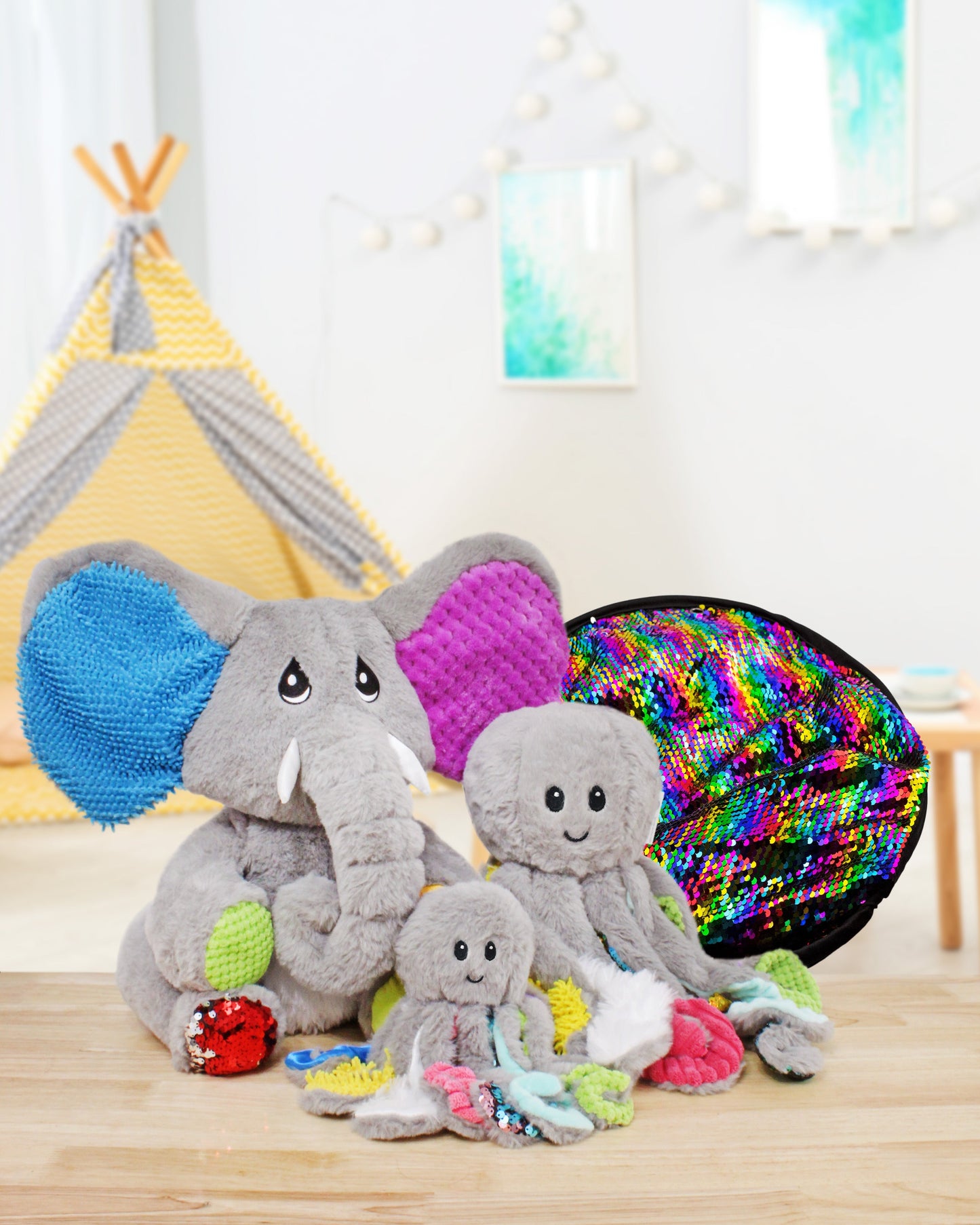 Sensory Plush Elephant - sh2473Mv1